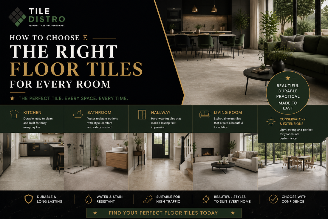 How to Choose the Right Floor Tiles for Every Room
