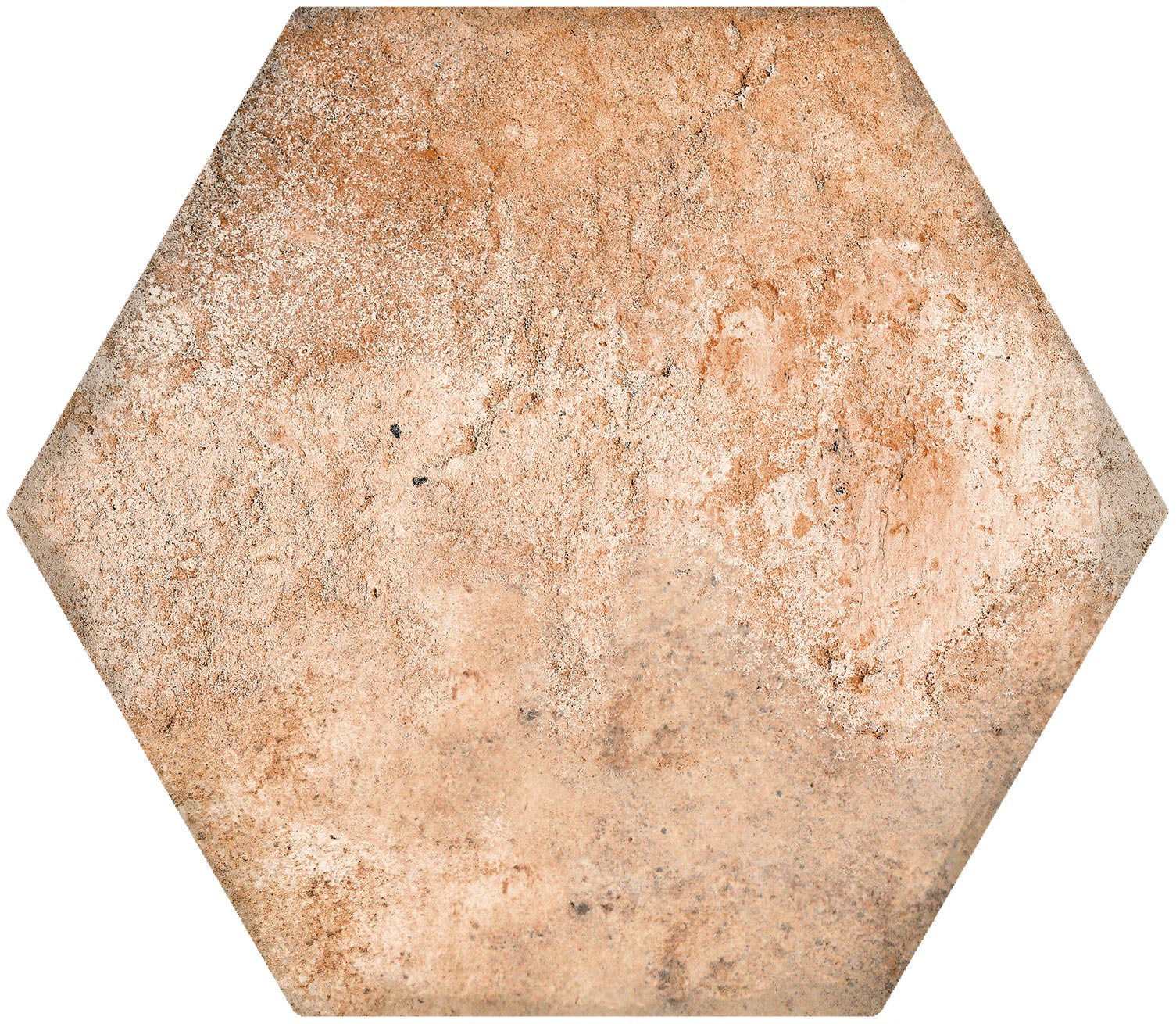 Antique Hex Cotto tile from The Tile Distro