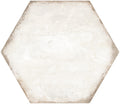 Antique Hex White tile from The Tile Distro