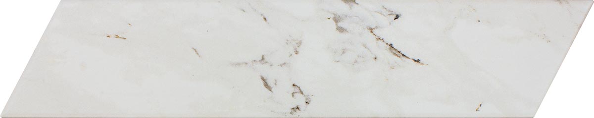Sorrento Gold Chevron tile from The Tile Distro
